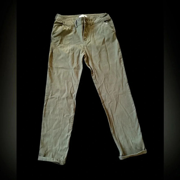 Women’s Active USA Military Green Pants Stretch Size Large - Picture 1 of 5